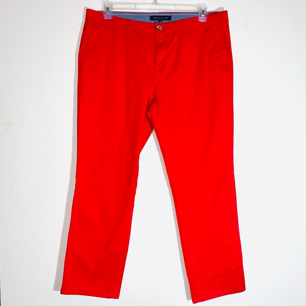 Red Tommy Hilfiger Pants 14